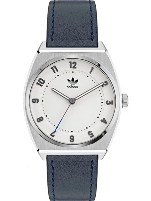 Adidas Blue Leather Watch