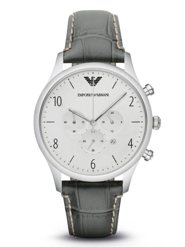 Armani Green Leather Watch