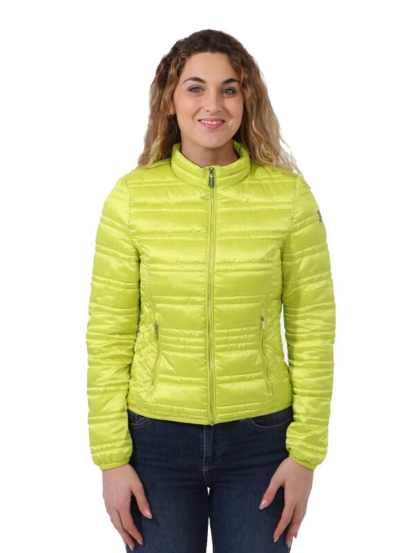 Yes Zee Green Polyester Women's Jacket