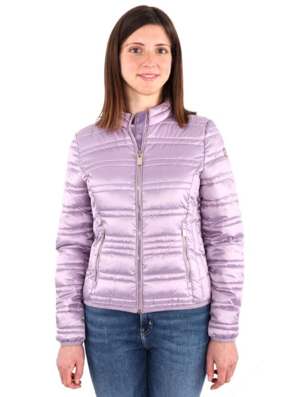 Yes Zee Purple Polyester Jackets & Coat