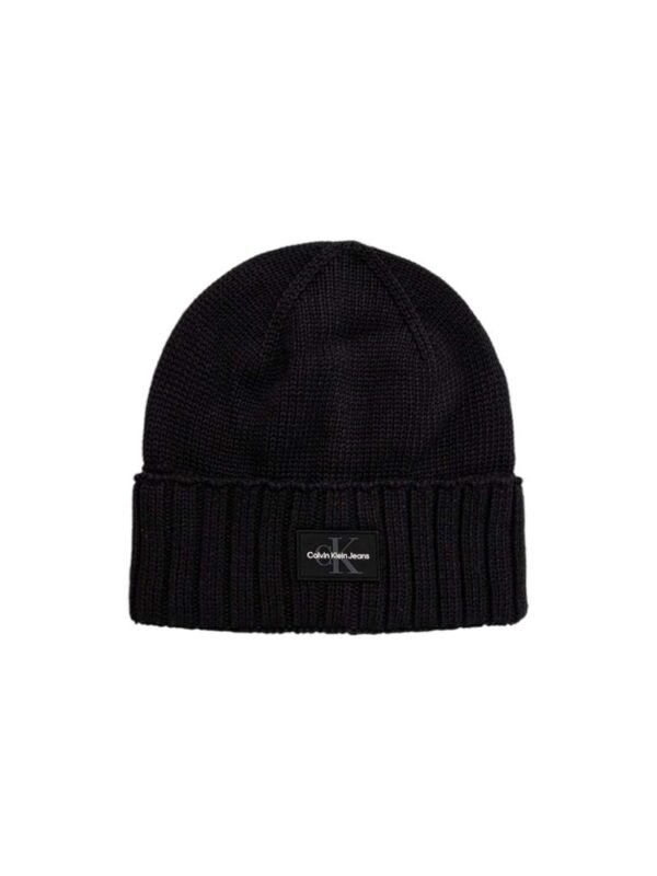Calvin Klein Jeans Black Cotton Caps Baseball Hat