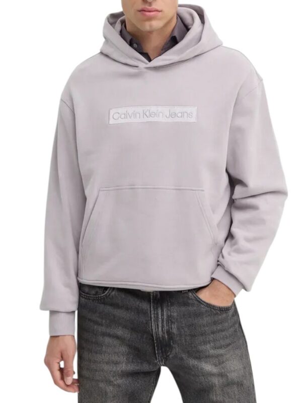 Calvin Klein Jeans Purple Cotton Hoody