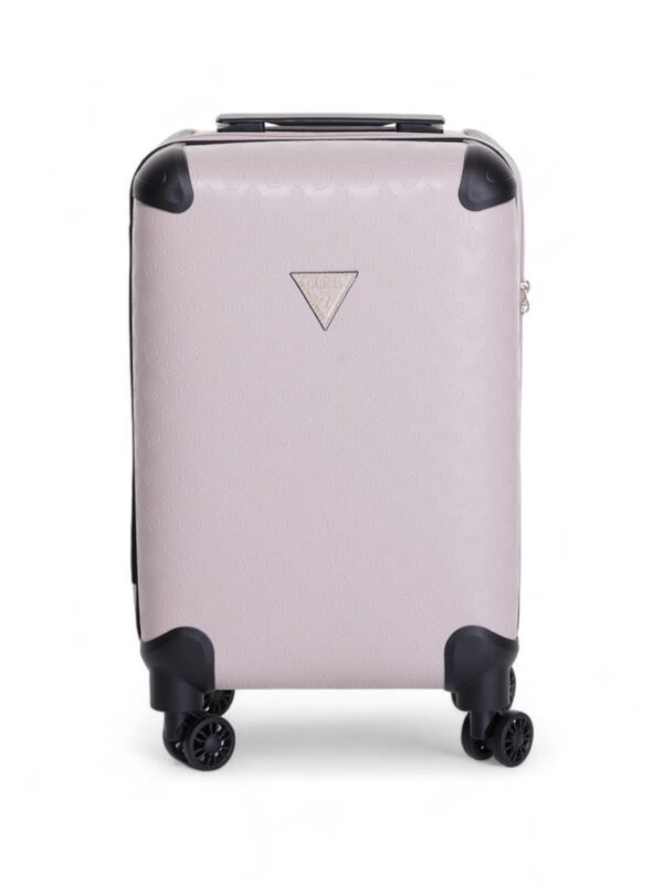 Guess Pink Polyethylene Luggage And Travel