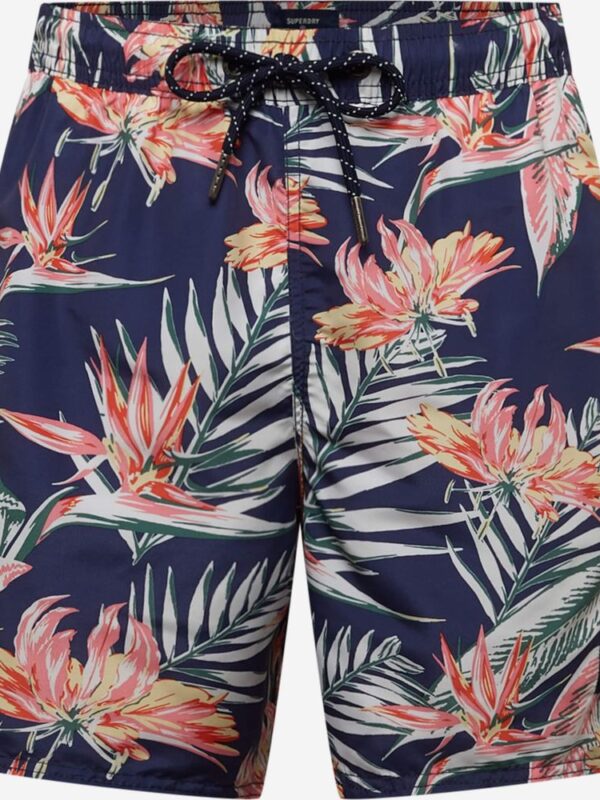 Superdry Blue Polyester Swim Short
