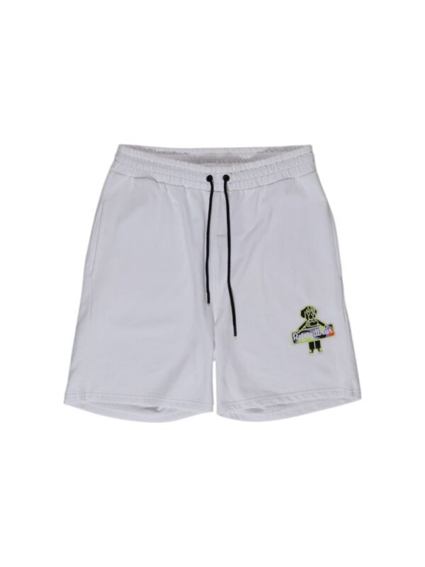 Refrigiwear White Cotton Bermuda