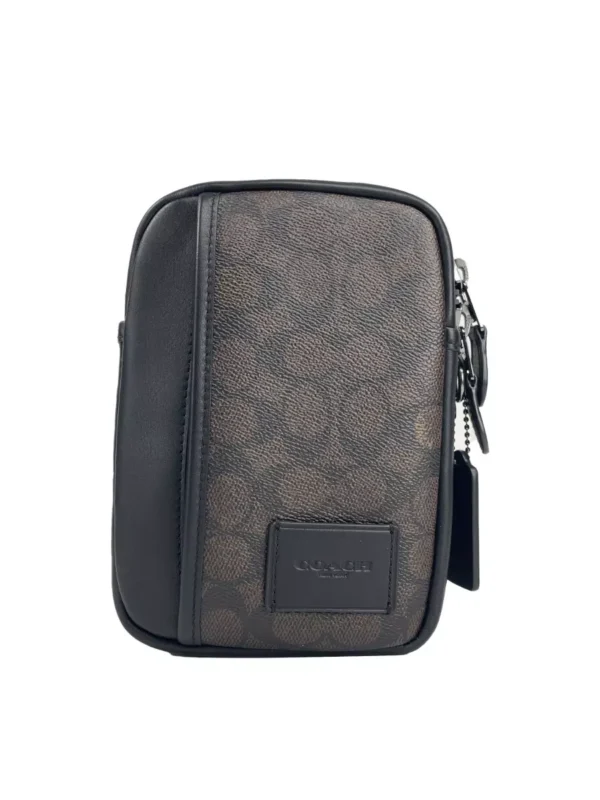 COACH Edge L Pack Backpack Sling Bag Black Walnut (CW347)
