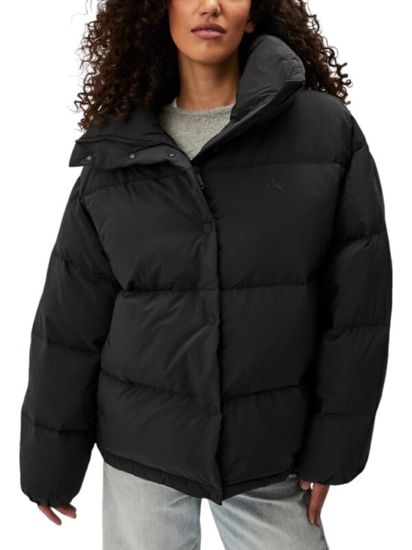 Calvin Klein Jeans Black Polyester Jackets & Coat