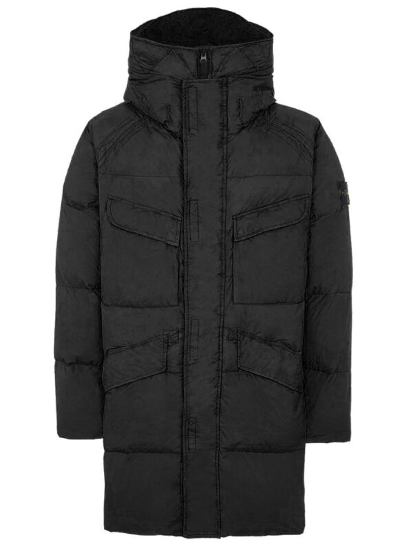 Stone Island Black Nylon Jacket