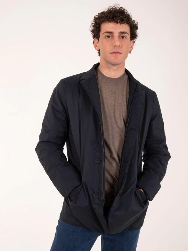 People Of Shibuya Blue Polyester Jacket