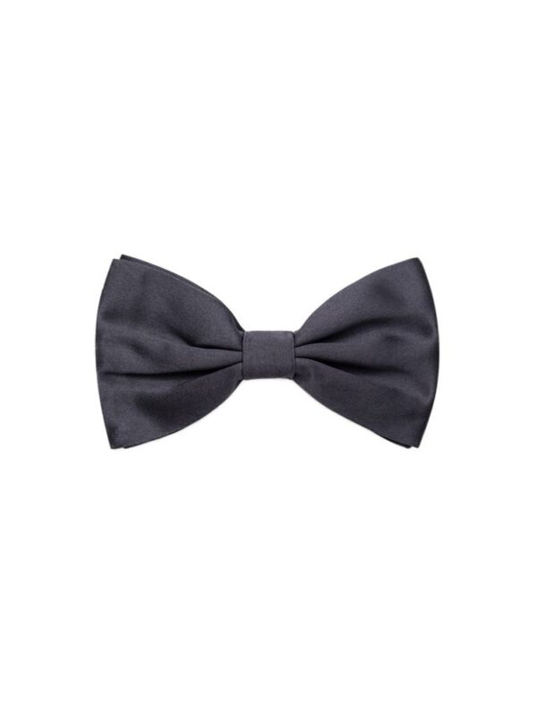 Dolce & Gabbana Gray Silk Bowty