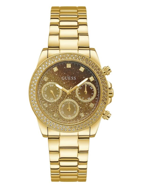 Guess Gold Stainless Steel Watch