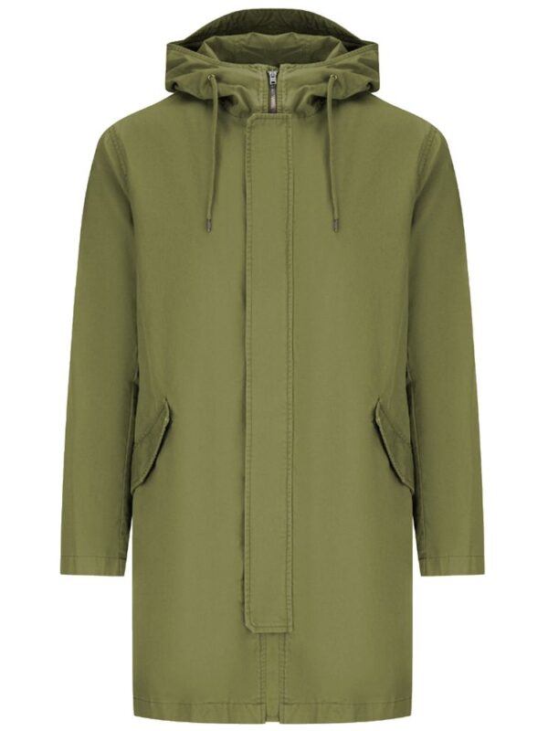 Herno Green Cotton Jacket