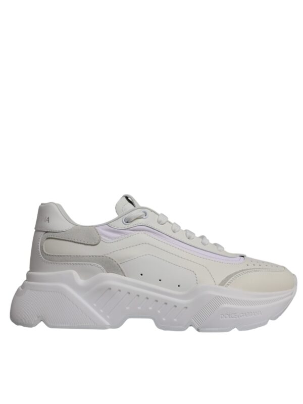 Dolce & Gabbana White Daymaster Low Top Sneakers Shoes