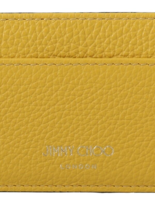 Jimmy Choo Sunshine Yellow Leather Card Holder