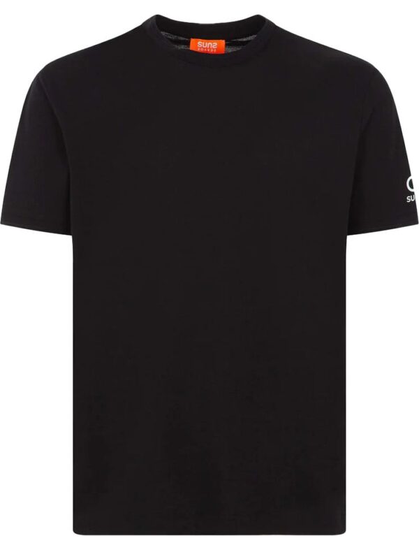Suns Black Cotton T-Shirt