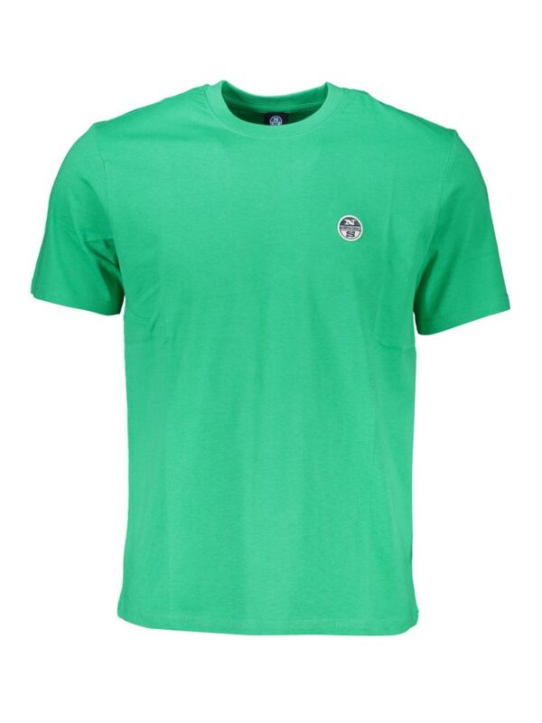 North Sails Green Cotton T-Shirt