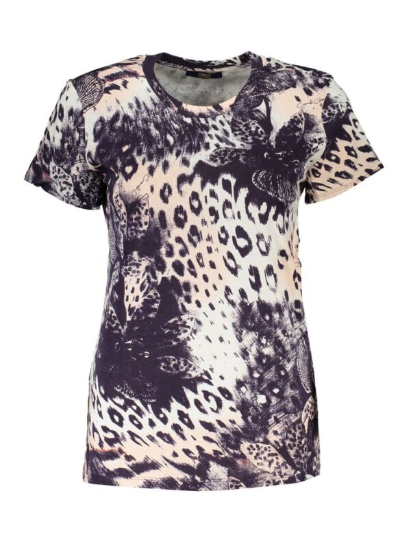 Cavalli Class Pink Cotton Tops & T-Shirt
