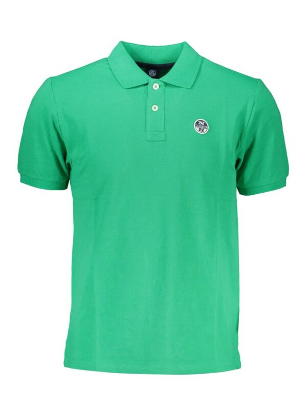 North Sails Green Cotton Polo Shirt