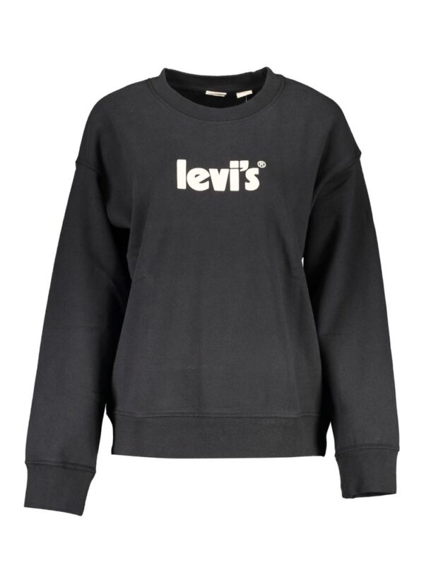 Levi's Black Cotton Women Sweater