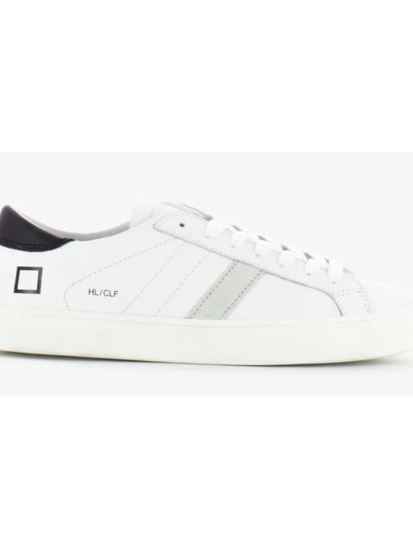 D.A.T.E White Leather Sneaker