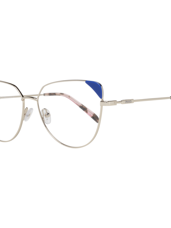 Emilio Pucci Gold Women Optical Frames