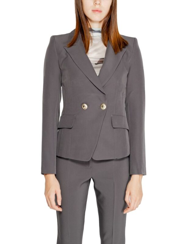 Rinascimento Gray Polyester Blazer