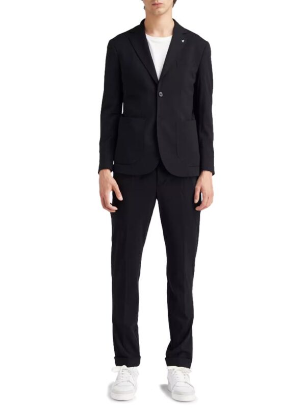 AT.P.CO Blue Nylon Suit