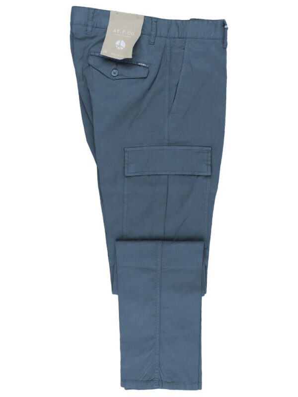 AT.P.CO Light Blue Cotton Men Trouser