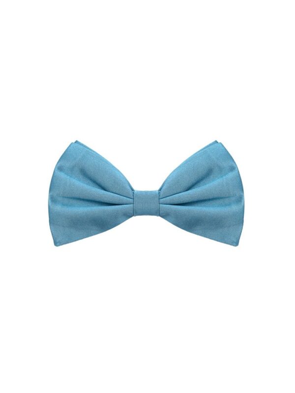 Dolce & Gabbana Blue Silk Bowty