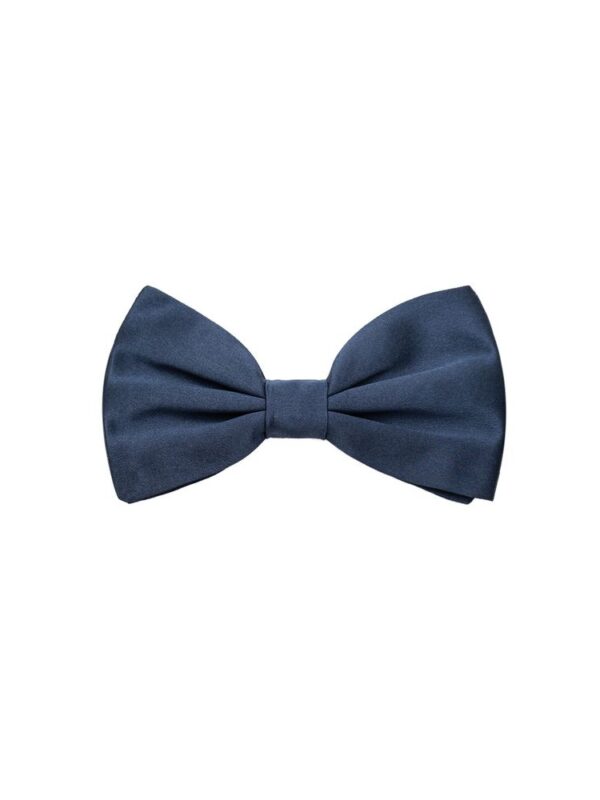 Dolce & Gabbana Blue Silk Bowty