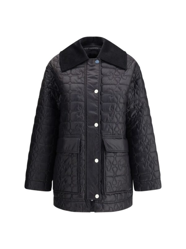 Ganni Glossy finish Down Jacket