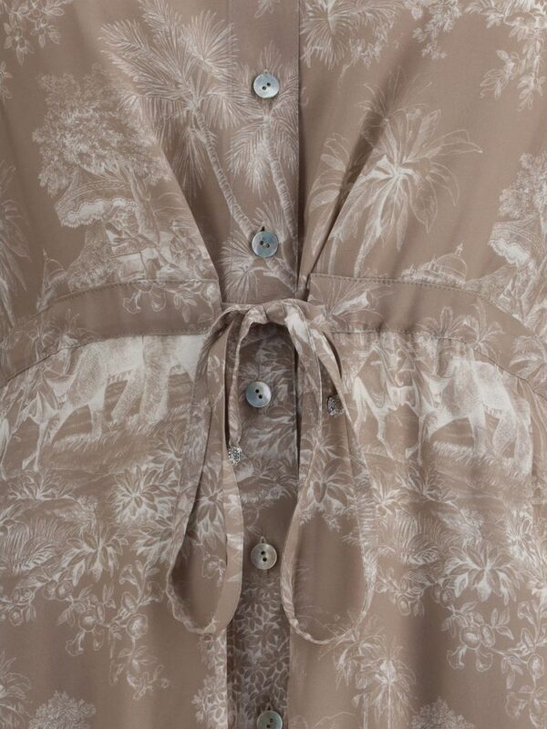 Ella Toile de jouy chemisier Dress