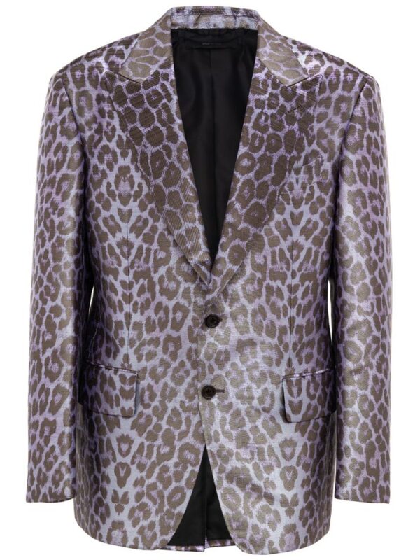 Tom Ford Purple Viscose Suit & Blazer