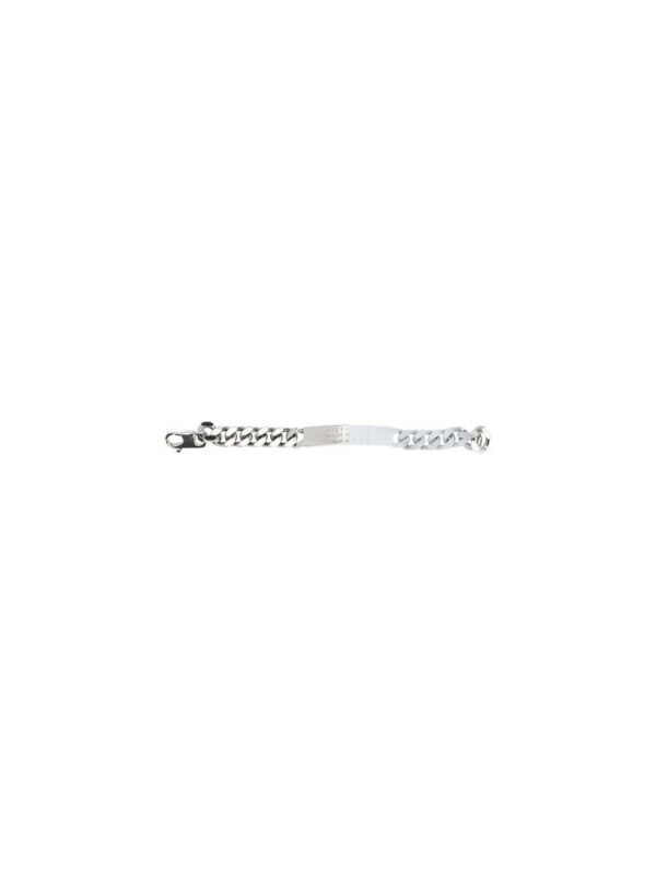 MM6 Minimal Logo Id Tag Bracelet
