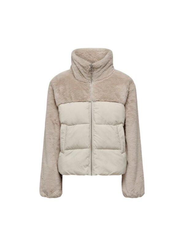 Only Beige Polyester Jackets & Coat