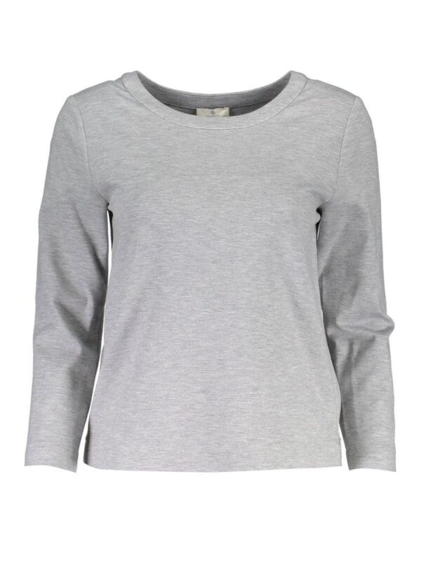 Gant Gray Elastane Unisex Sweatshirt