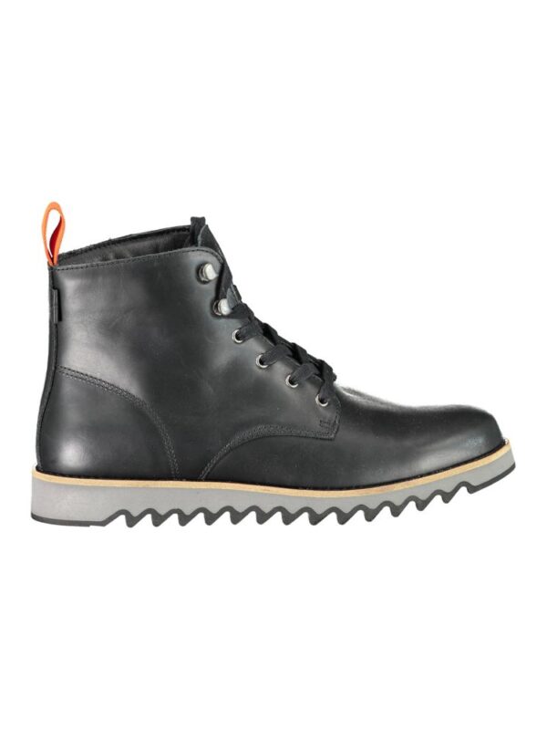 Levi's Black Leather Men Boot