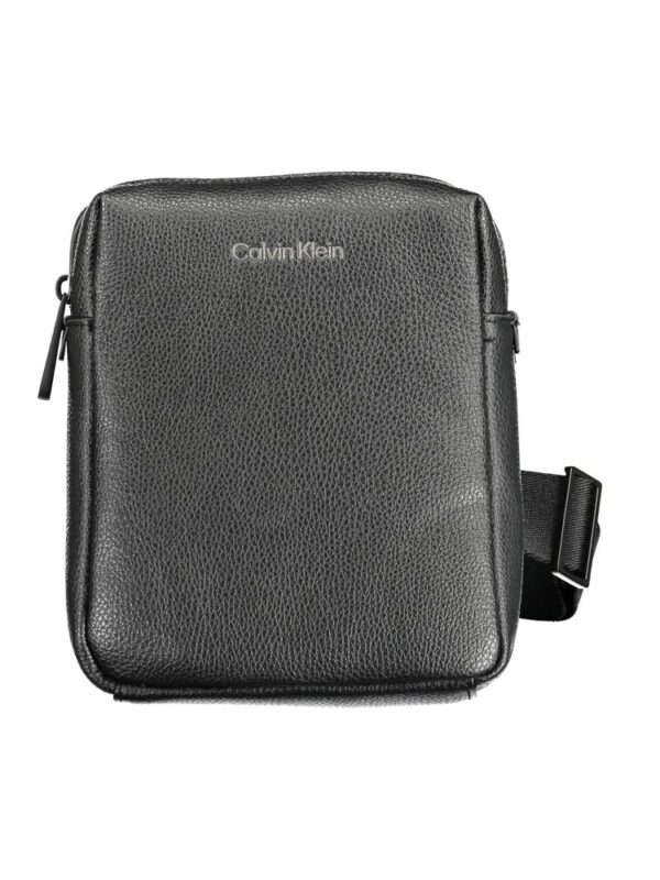 Calvin Klein Black Polyester Men Shoulder Bag