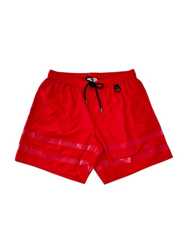 Iceberg Red Polyester Men Swim Short