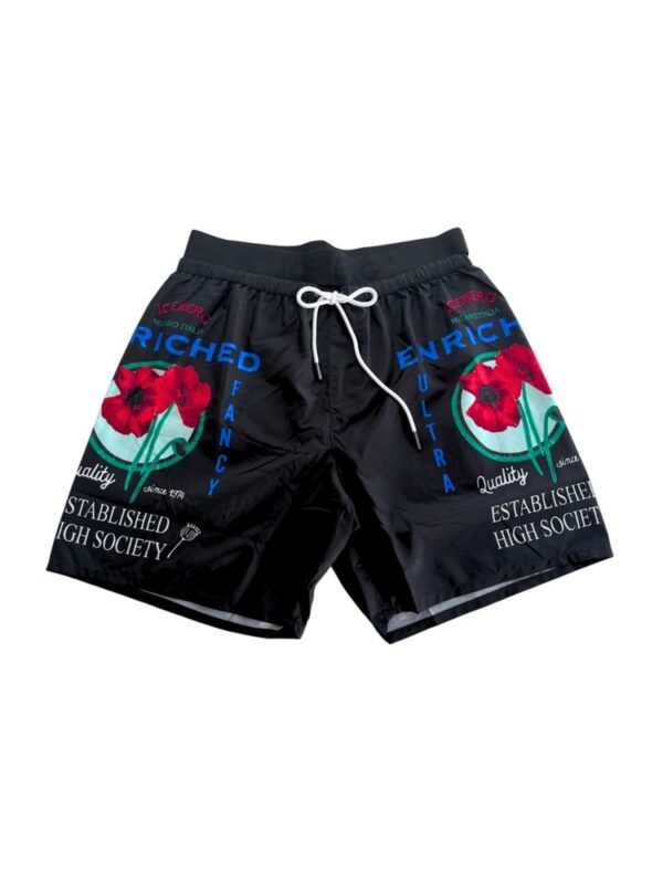 Iceberg Black Polyester Men's Swim Short