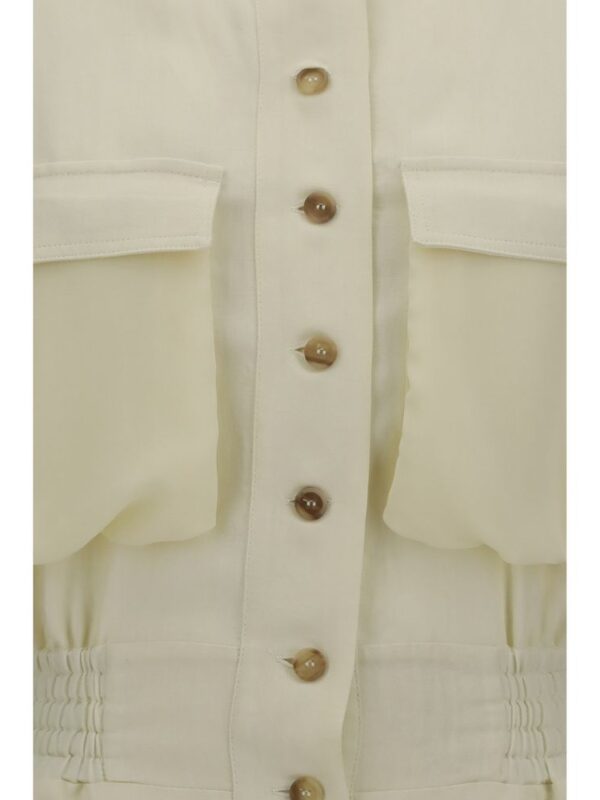 PINKO Linen chemisier Dress