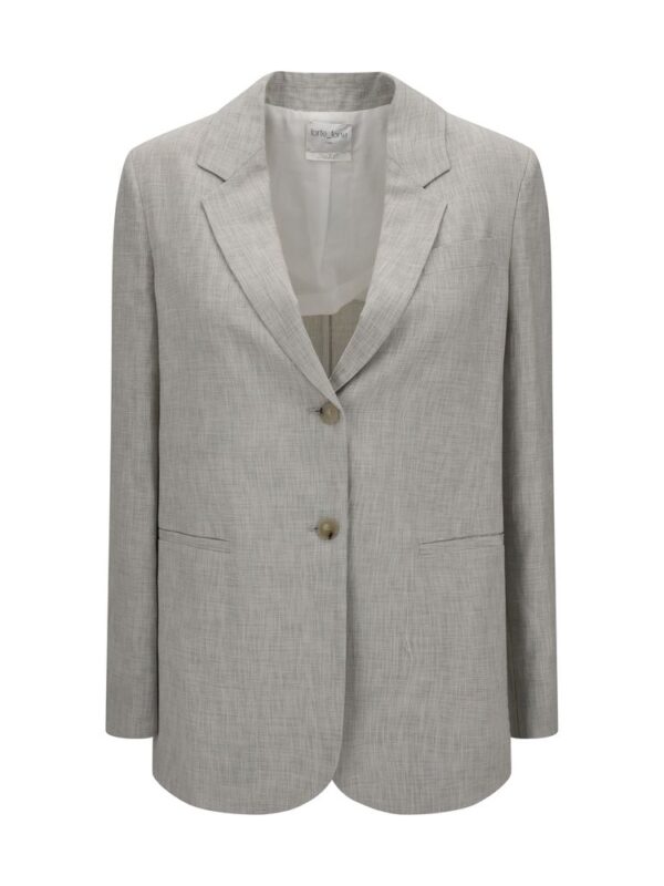 Forte_Forte Fil à fil oversized Blazer