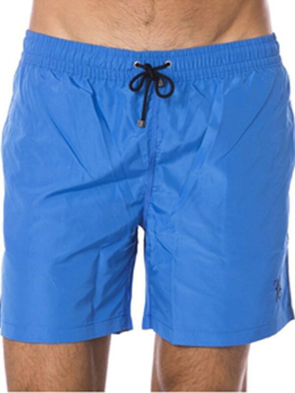 Billionaire Italian Couture Blue Polyester Men's Swim Trunk