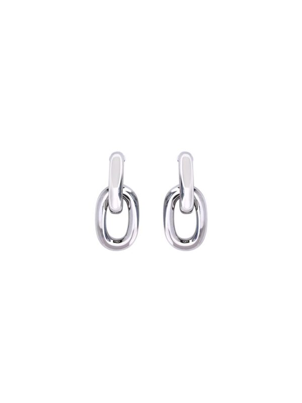 Rabanne Double XL Link Earrings