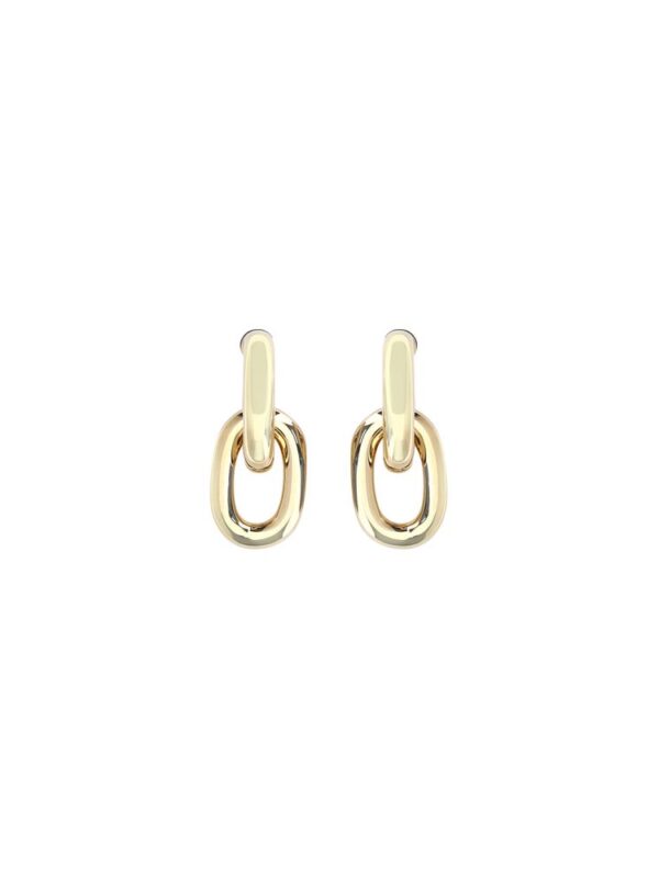 Rabanne Double XL Link Earrings
