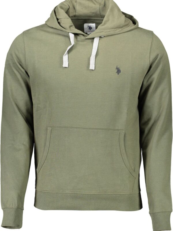 U.S. POLO ASSN. Green Cotton Men Sweater