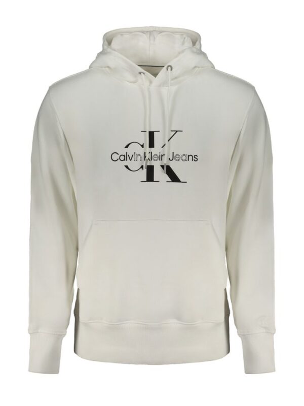 Calvin Klein White Cotton Sweater