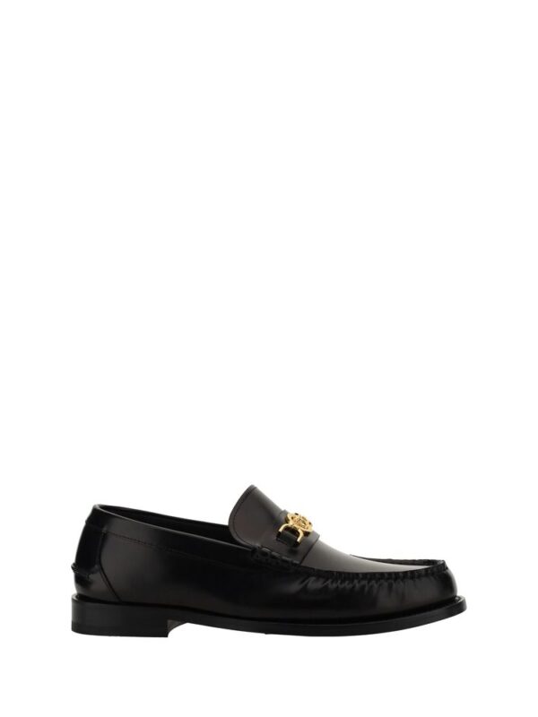 Versace Leather Loafers