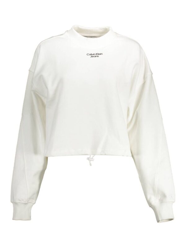 Calvin Klein White Cotton Women Sweater