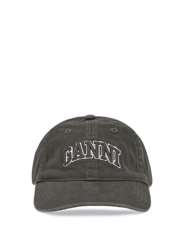 Ganni Logo Baseball Cap